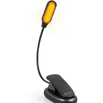 

Rechargeable Table Lamp Student LED Folding Bedroom Bedside USB Charging Desk Lamp with Clip Bed Reading book Night Light