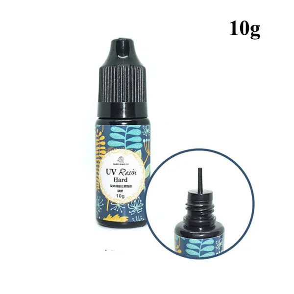 10ml 10/15/25/60 г мушек плотно прилегающие к уху, супер чистый УФ-клей тонкие и толстые шерстяные "сделай сам" для доставки прикорма и оснастки УФ-клей для страз мгновенного лечения быстросохнущий клей - Цвет: 10ml