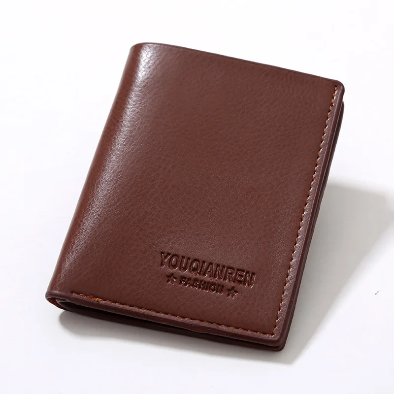 

Hot Selling MEN'S Wallet Business Mid-length Wallet Fire Men Verticle Wallet Fashion