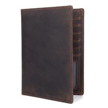 

Passport Cover Leather Multi-Function Certificate Bag Travel Wallet Cards Purse Ticket Holder Unisex