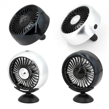 

12V 24V Car Multifunction Fan Colorful Light USB Mini Air Conditioner Fan Cooler Third Gear Car Outlet Center Console Ventilator