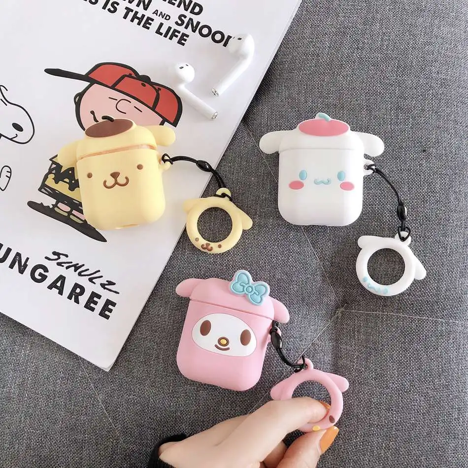 Роскошный силиконовый чехол для Airpods, защитный чехол для наушников, чехол для Apple airpods 2 1, аксессуары, зарядная коробка для Air pods