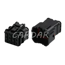 

1 Set 12 Pin MG640348 MG610346-5 Excavator Accelerator Pedal Motor Harness Socket Auto Cable Plug Waterproof Connector