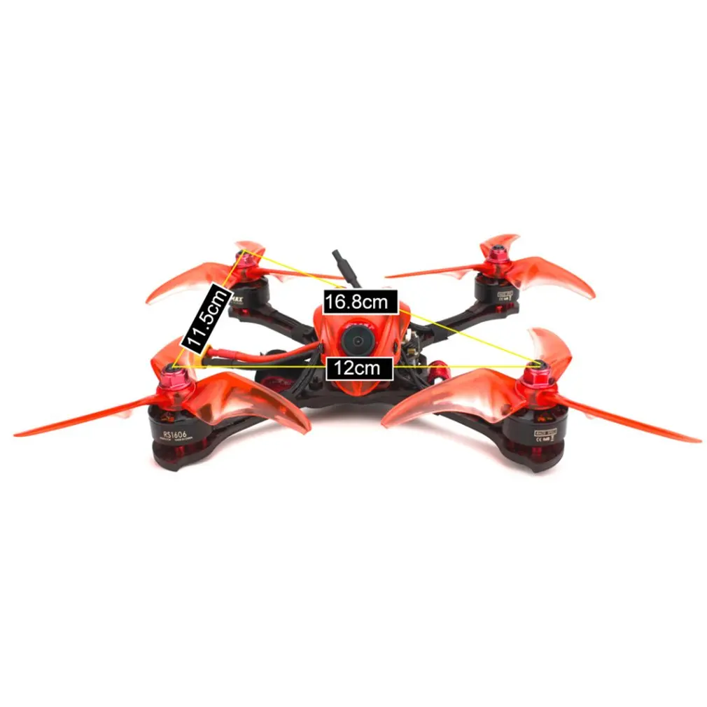 Гоночный Дрон Babyhawk R Pro 4 FPV 600TVL камера бесщеточный Дрон с приемником 4в1 ESC F4 Контроллер полета BNF Racer Drone