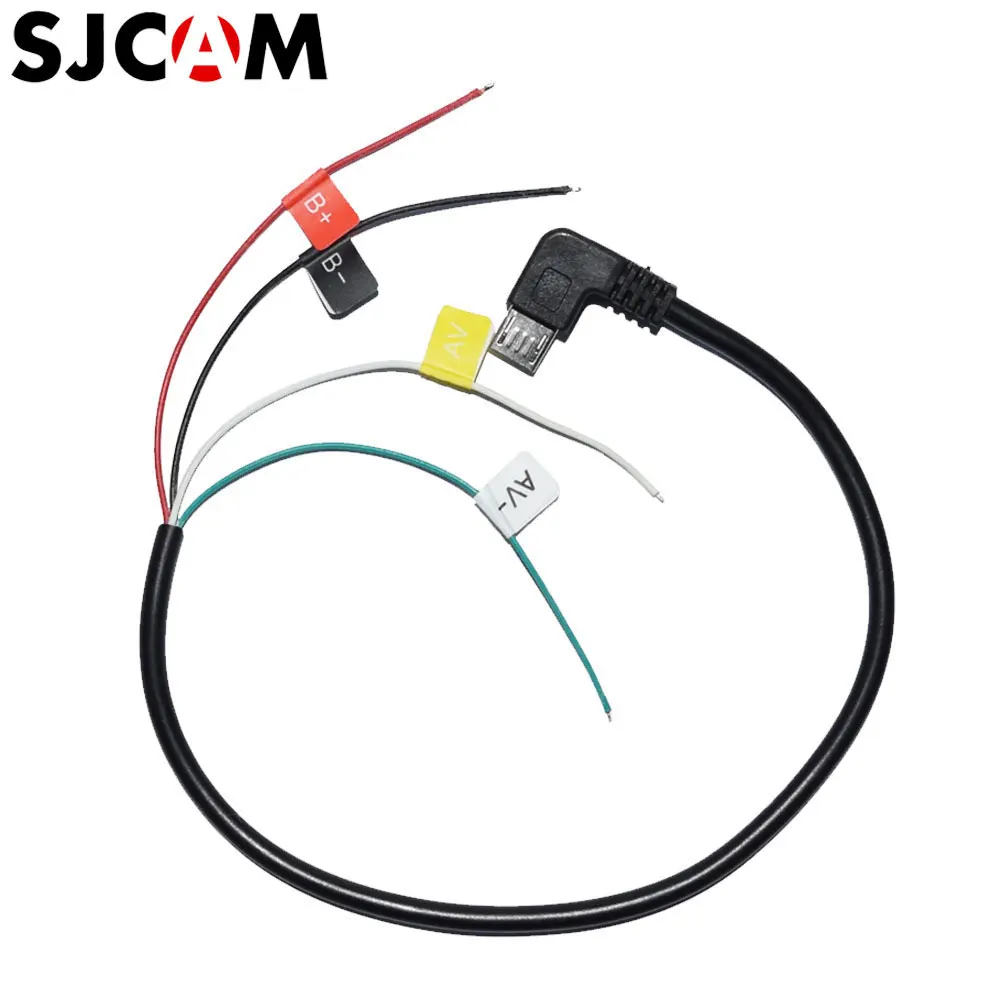 

Original AV Cable For SJCAM M10 SJ4000 SJ5000 Series Sport Action Camera High Quality SJ5000X SJ5000PLUS FPV Video Output Cable
