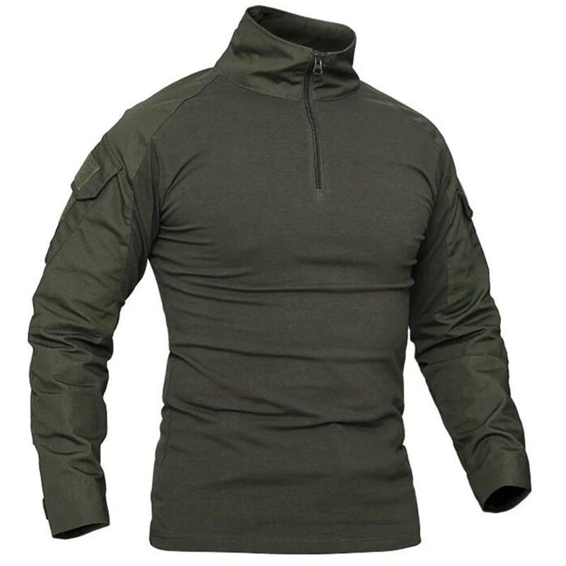 Tactical T Shirt Long Sleeve Soldiers Militarmy Combat T-Shirt Camouflage Shirts Paintball Militar Hunting Tactico Uniforme Tops tactical shirt