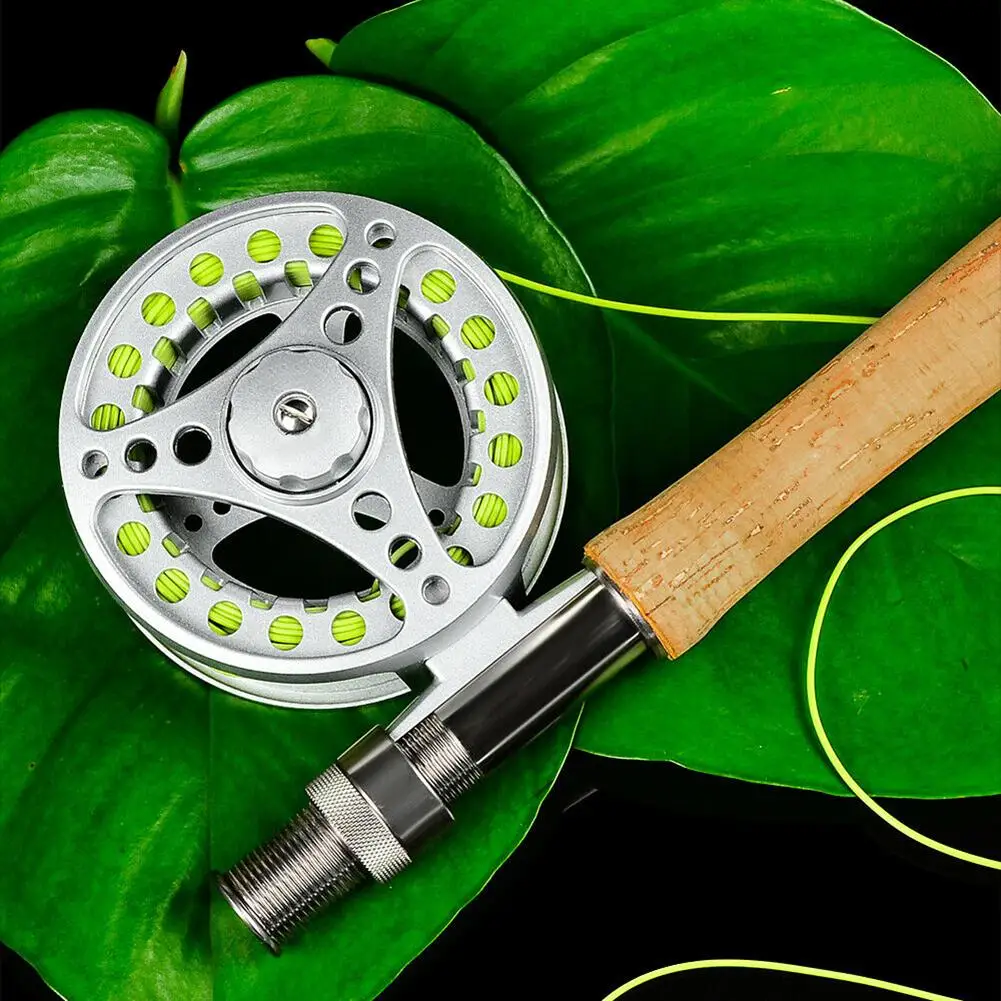 

3/4 5/6 7/8 Aluminum Alloy 2+1BB Bearing Fly Fishing Reel Hand Spinning Wheel