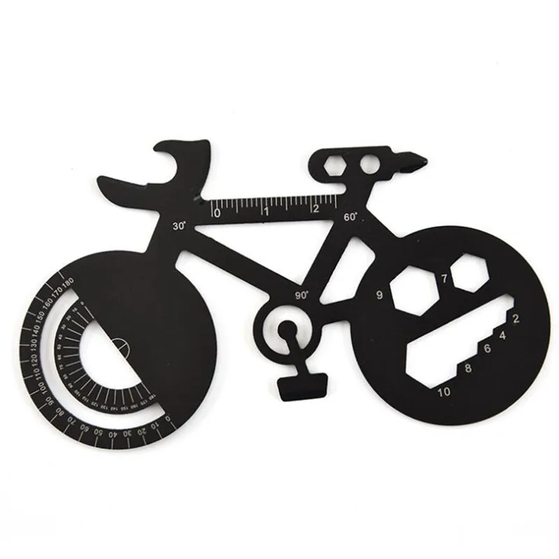 Многофункциональный инструмент для карты bicycle из нержавеющей стали креативная открывалка для бутылок гаечный ключ наружный портативный инструмент EDC брелок подвеска