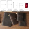 Hot Sale 100% Genuine Leather Notebook Handmade Vintage Cowhide Diary Journal Sketchbook Planner TN travel notebook cover ► Photo 2/6