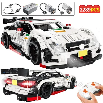 

2289pcs City Creator Remote Control Vehicle Building Blocks Technic RC/non-RC Racing Car Bricks Toys for children