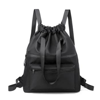 

Unisex Drawstring Bag Waterproof Travel Shoulders Storage Shoes Bag Large Capacity Backpack Lingerie Makeup Travel Shopping