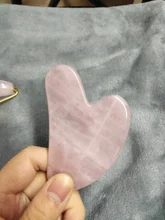 Rodillo masajeador Facial para cuello y cara, piedra de Jade Natural, juego de rascador Guasha, herramientas adelgazantes de belleza de elevación fina