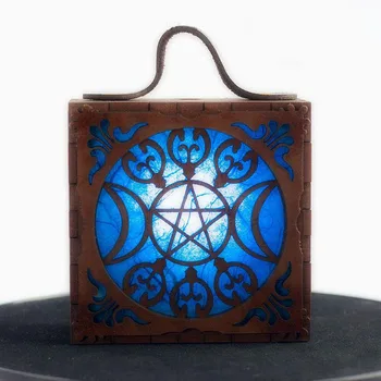 

Triple Goddess Trinity Steampunk Light Creative Vintage LED Night Light Blueray