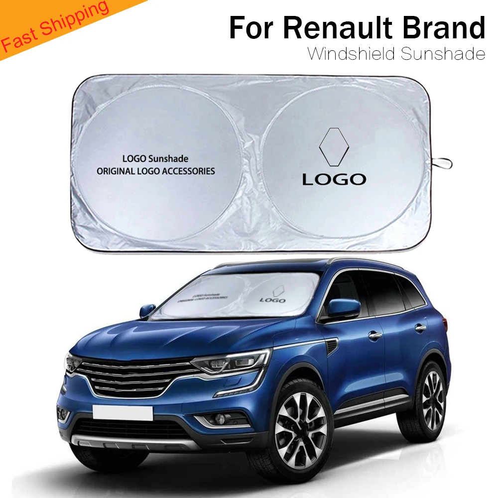 Автомобильный солнцезащитный козырек для Renault лобового стекла защитный слепых