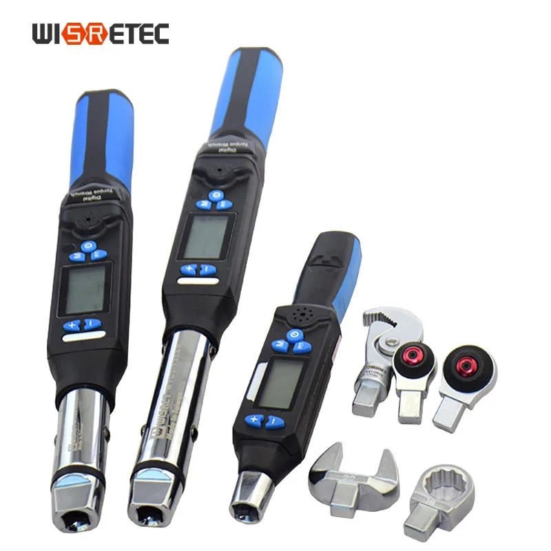 

Adjustable Electronic Digital Torque Wrench Adjustable Torque Live Oral Torque 1.5-340NM Converter Wrench