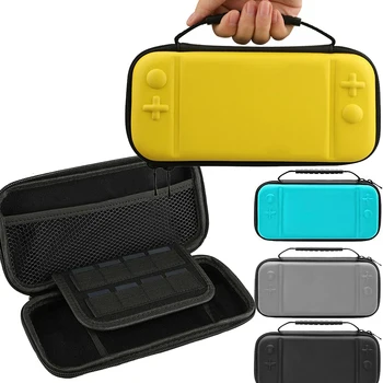 

For Nintendo Switch Lite Game console Protective Case EVA Storage Carrying Case Cover Carry box With Game Cartridge Accessories