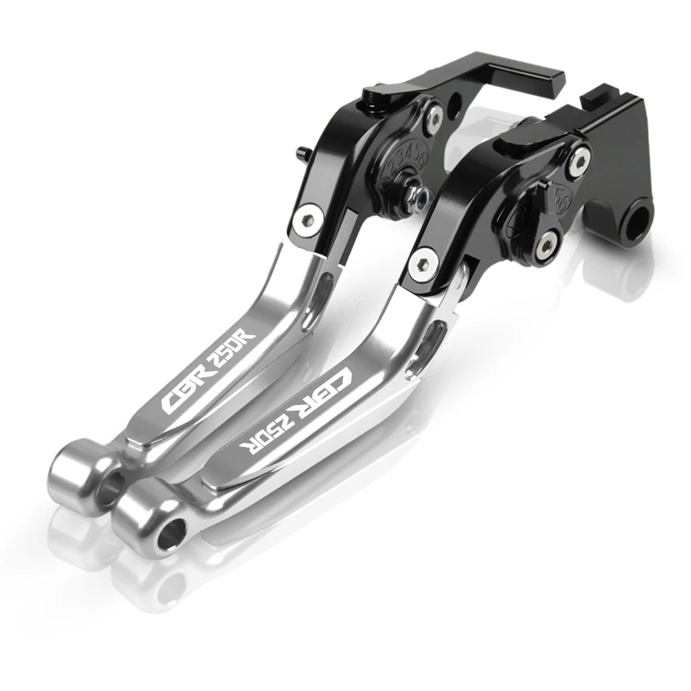 Для Honda CBR250R CBR 250R CBR 250 R 2011 2012 2013 Мотоцикл Регулируемый складной Расширенный рычаг тормоза сцепления Рычаги мото рычаг - Цвет: BKBKSLSL