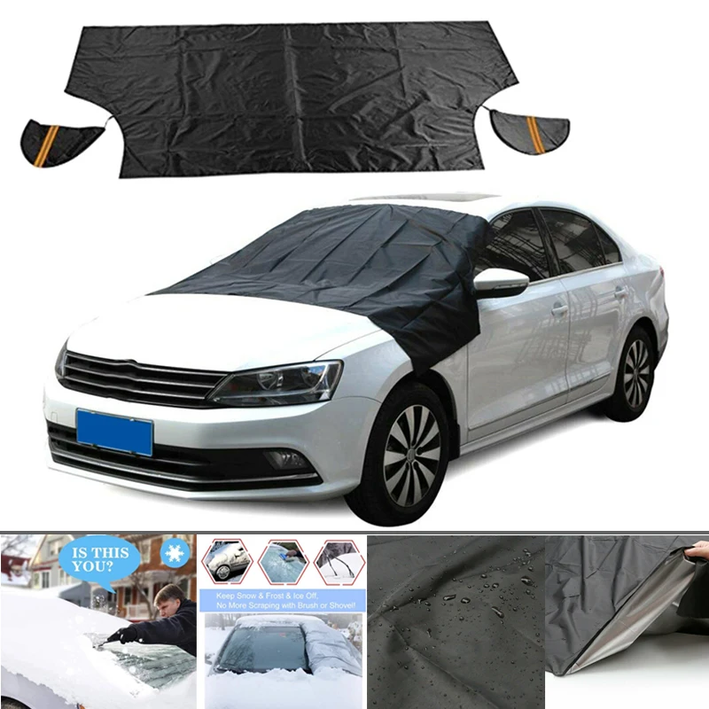 

Car Windshield Snow Cover Sunshade Protector Visor Block Shields Cover FI-19ING