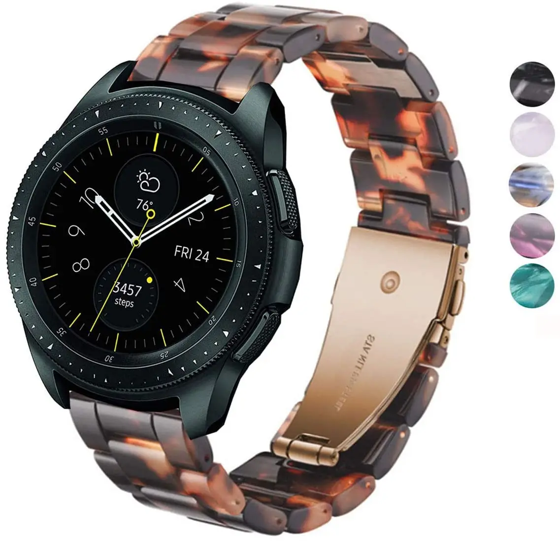 

Ремешок сменный для Galaxy Watch 42 мм/Active 2, резиновый браслет с металлической пряжкой для Samsung Gear Sport/Galaxy Watch, 20 мм