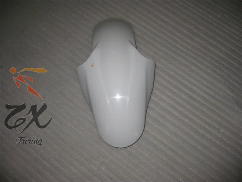 Front fender ZXMT Неокрашенный фронт крыло носа фара задняя фара обтекатель комплект для Yamaha YZFR6 YZF-R6 2008 2009 2010 2011 2012 2013 - Цвет: Front fender