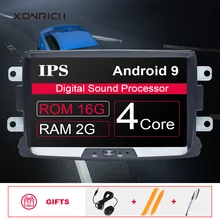 1 din android 9,0 автомобильный Радио мультимедийный плеер для Dacia Lodgy Logan, Duster Sandero Renault Captur/Lada/Xray DVD gps навигация