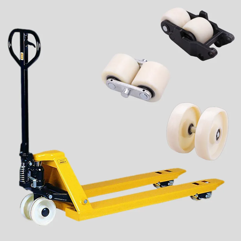 

Forklift Wheel Rack Accessories Hydraulic Forklift Wheel Manual Carrier Polyurethane Iron Core PU Assembly Nylon Forklift Wheels