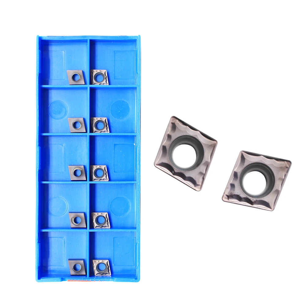 KORLOY высокого качества CCMT060204 HMP PC9030 резец для наружной обточки карбида вставки для нержавеющей стали