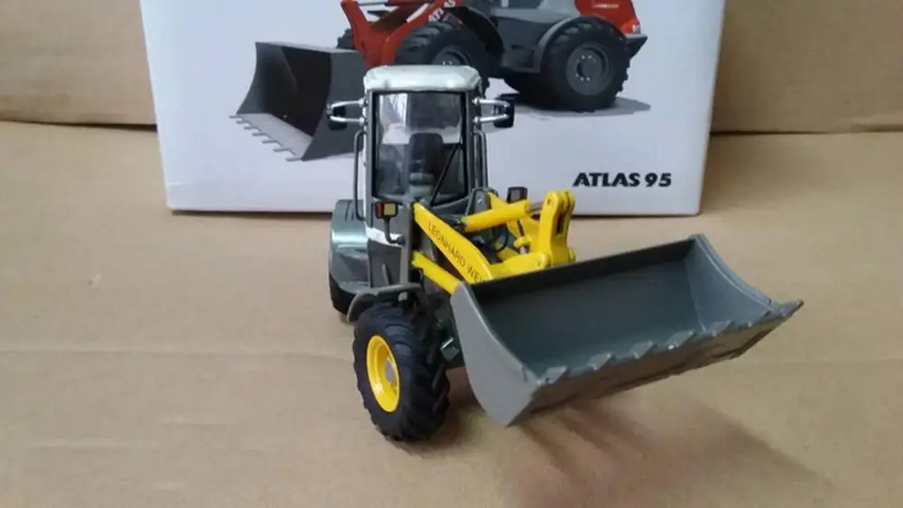NZG 1/50 весы Atlas Weyhausen AR 95 колесный погрузчик литой под давлением модельные игрушки, коллекционные