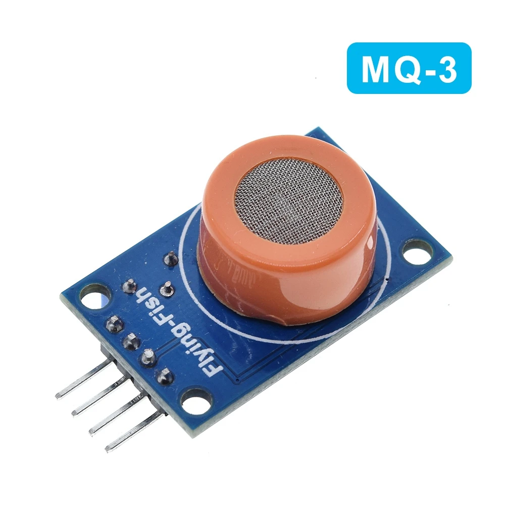 TZT 1/3PCS MQ-2 MQ-3 MQ-4 MQ-5 MQ-6 MQ-7 MQ-8 MQ-9 MQ-135 Erkennung Rauch Methan Flüssiggas Sensoren Modul für Arduino – Detail 14