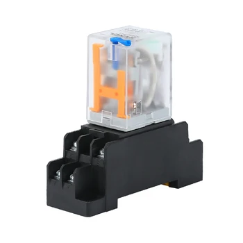 

HH53P MY3NJ 3pdt my3n general purpose relay my3nj power relay my3 11pins with socket