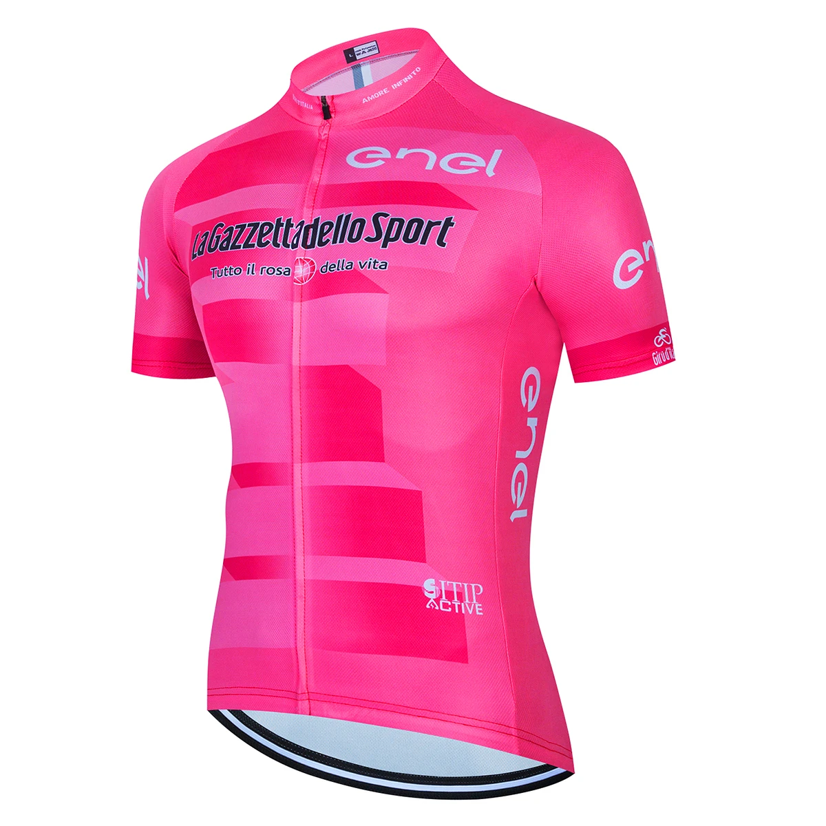 Tour de Italia camiseta de Ciclismo profesional de verano transpirable MTB bicicleta Ropa de bicicleta de manga corta Hombre, Ropa Maillot Ciclismo