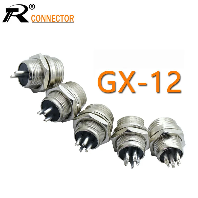 1 шт. GX12 2/3/4/6/7 Pin розетка 12 мм L88-93 круглая авиационная разъем провод панель Разъем |