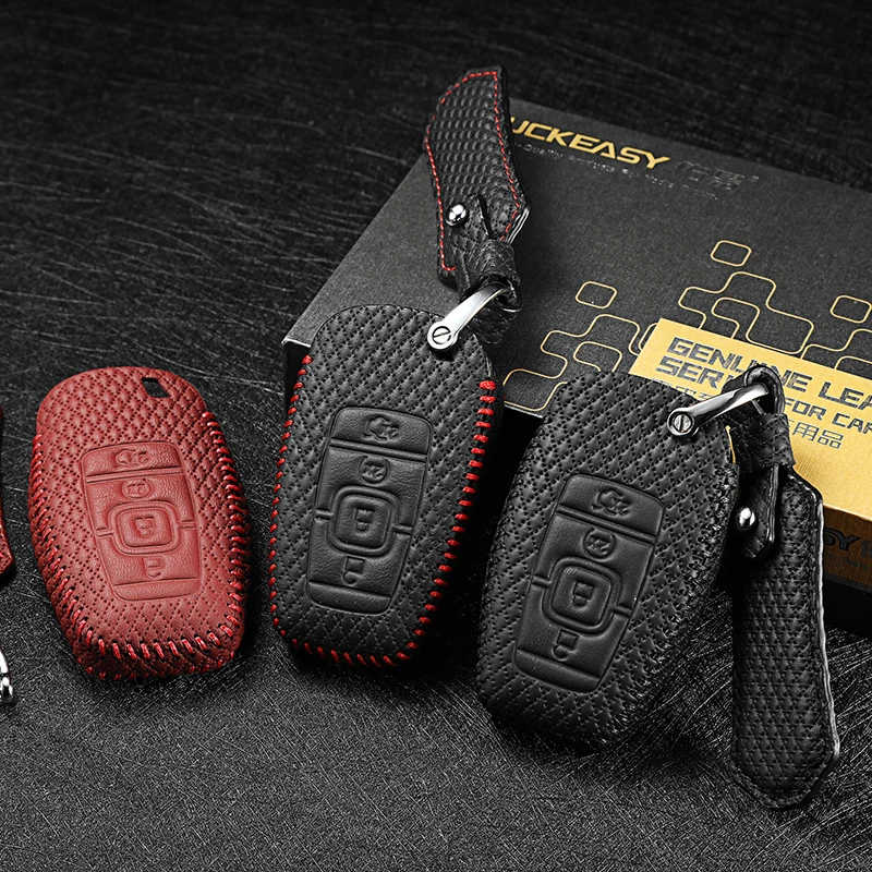 Luckeasy кожаный чехол для ключей lincoln MKZ MKC автомобильный держатель Чехол с дистанционным управлением G3