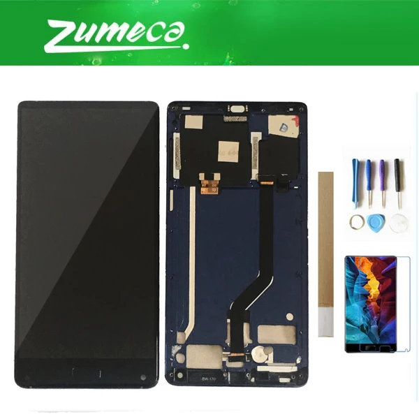 6 0 ''для Elephone S8 ЖК дисплей + сенсорный экран дигитайзер в сборе с рамкой Черный