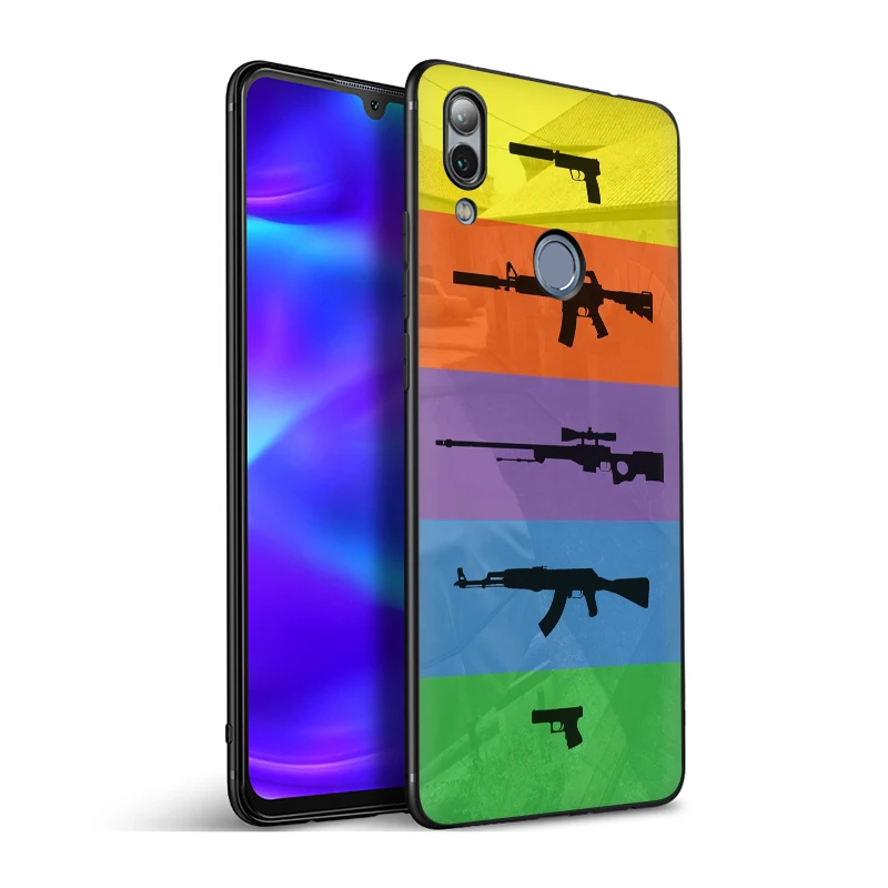 EWAU CS GO игры силиконовый чехол для телефона для huawei Honor 6A 7A Pro 7C 7X 8X 8C 8 9 Примечание 10 Lite вид 20 9X Pro 8A 20S