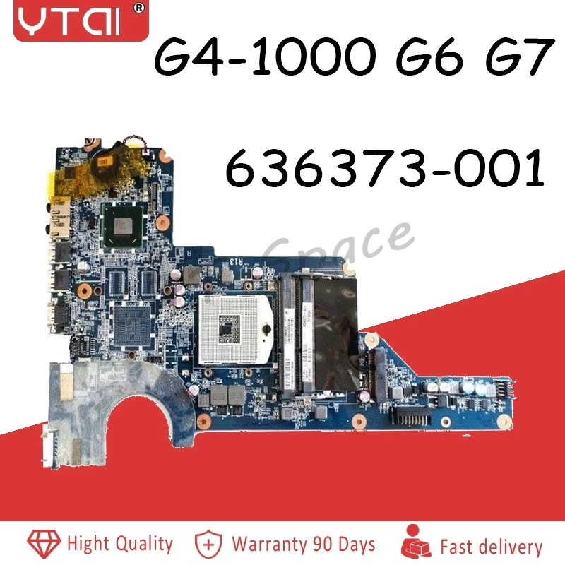 

636373-001 for HP Pavilion G4-1000motherboard G6 G7 Laptop motherboard HM65 DA0R13MB6E0 DA0R13MB6E1 good quality working well