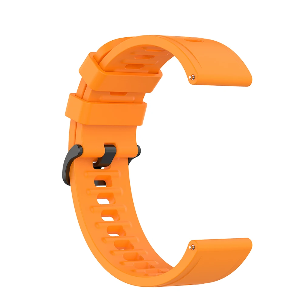 22mm Silicone Band Strap for Xiaomi Mi Watch Color Replacement Bracelet Breathable Lightweight Sports Bands For Watch Accessory