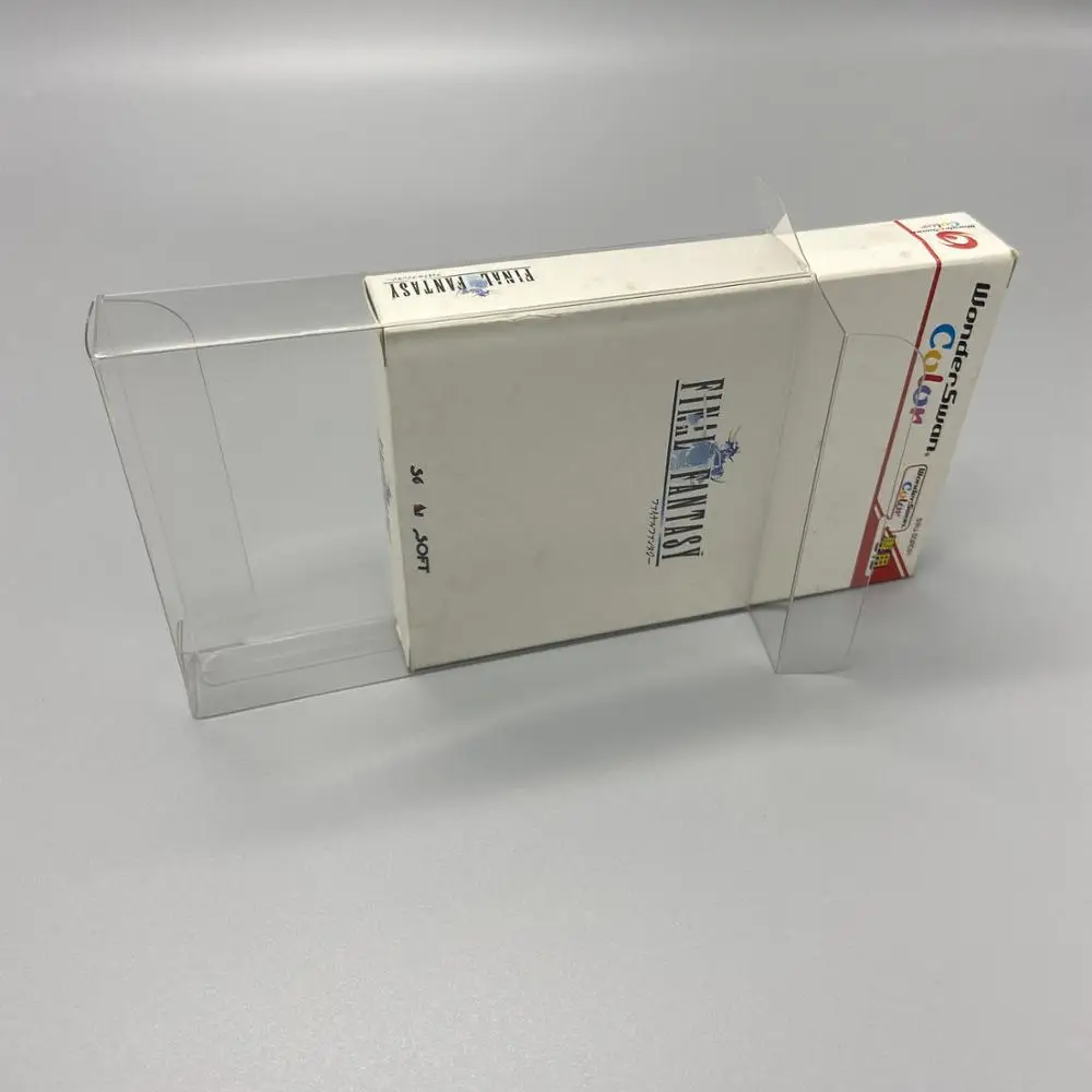 

10 шт./партия, прозрачная защитная коробка для WSC, Bandai Wonder Swan