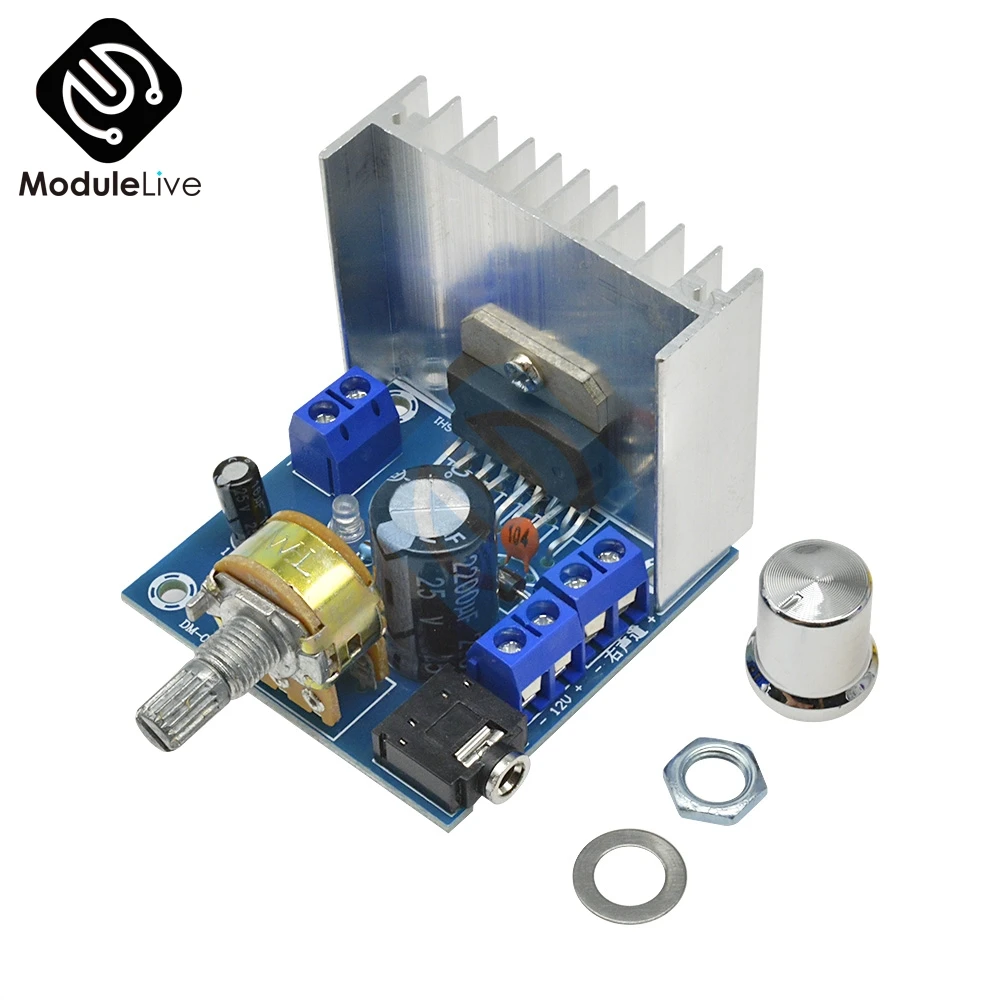 

TDA7297 Version B 2X15W Amplificatore Stereo Digital Audio Amplifier Amplificador Module Board Dual-Channel Ampli Electro 9-15V