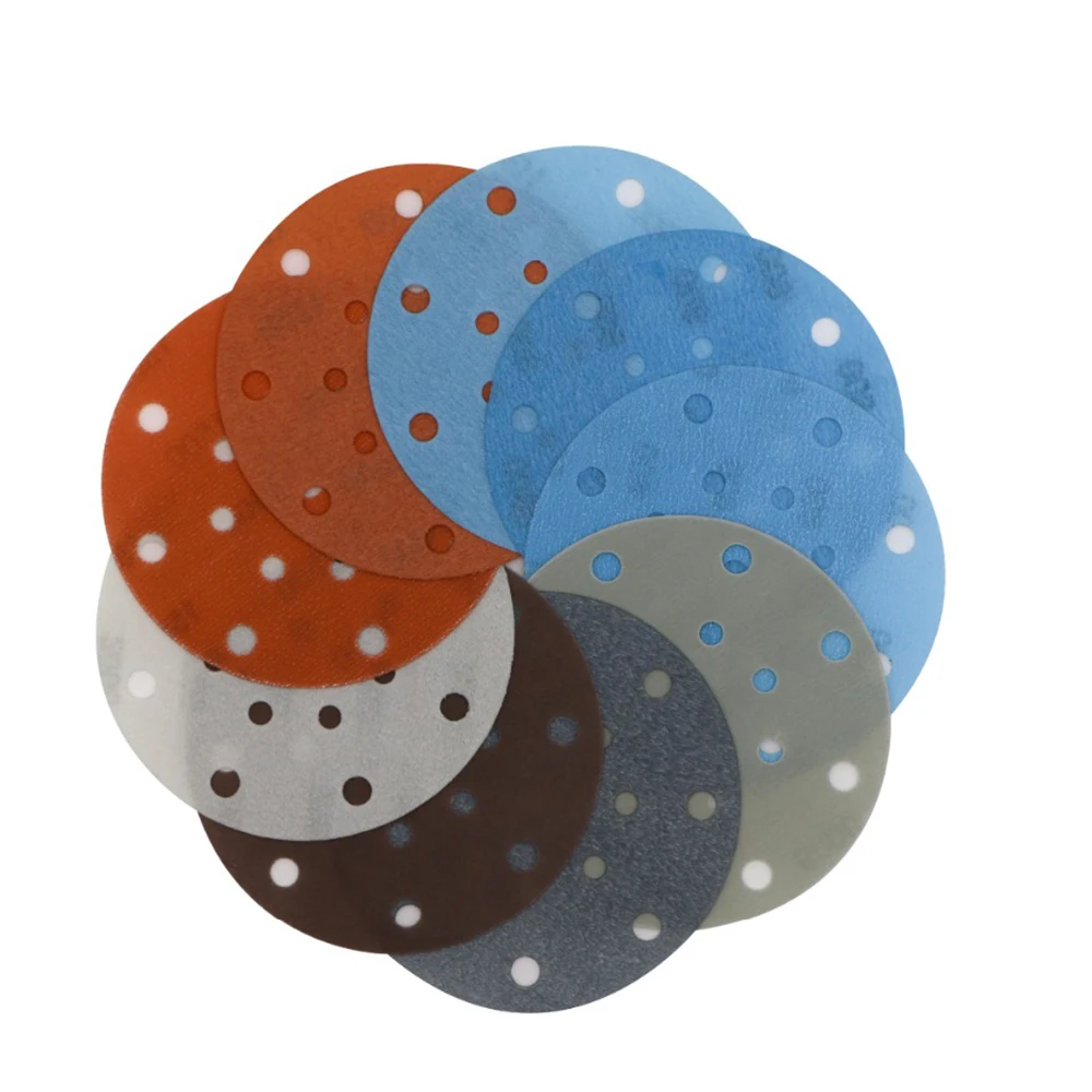 45pcs 6 600 5000 Grits Wet & Dry Sanding Disc Sandpaper Abrasive Pads