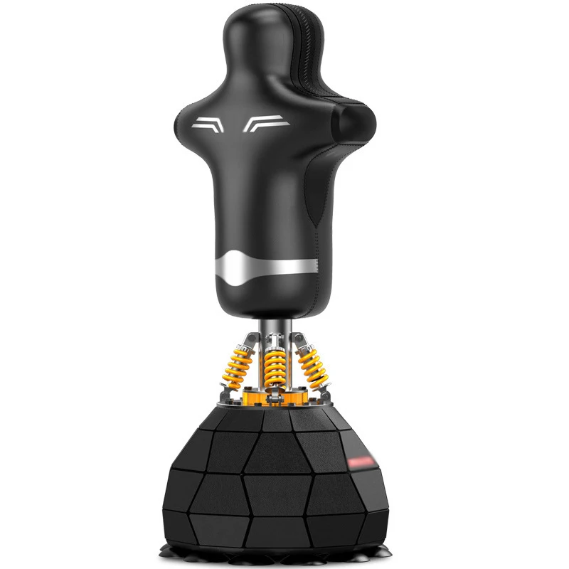 Training Boxing Punching Sandbag Indoor Humanoid Sandbag Vertical Sanda Tumbler Taekwondo Target Fitness Equipment