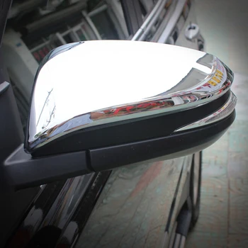 

ABS Chrome For Toyota 4Runner 2014 2015 2016 2017 Accessories Car Side Door rearview mirror Cover Trim Sticker Car styling 2PCS