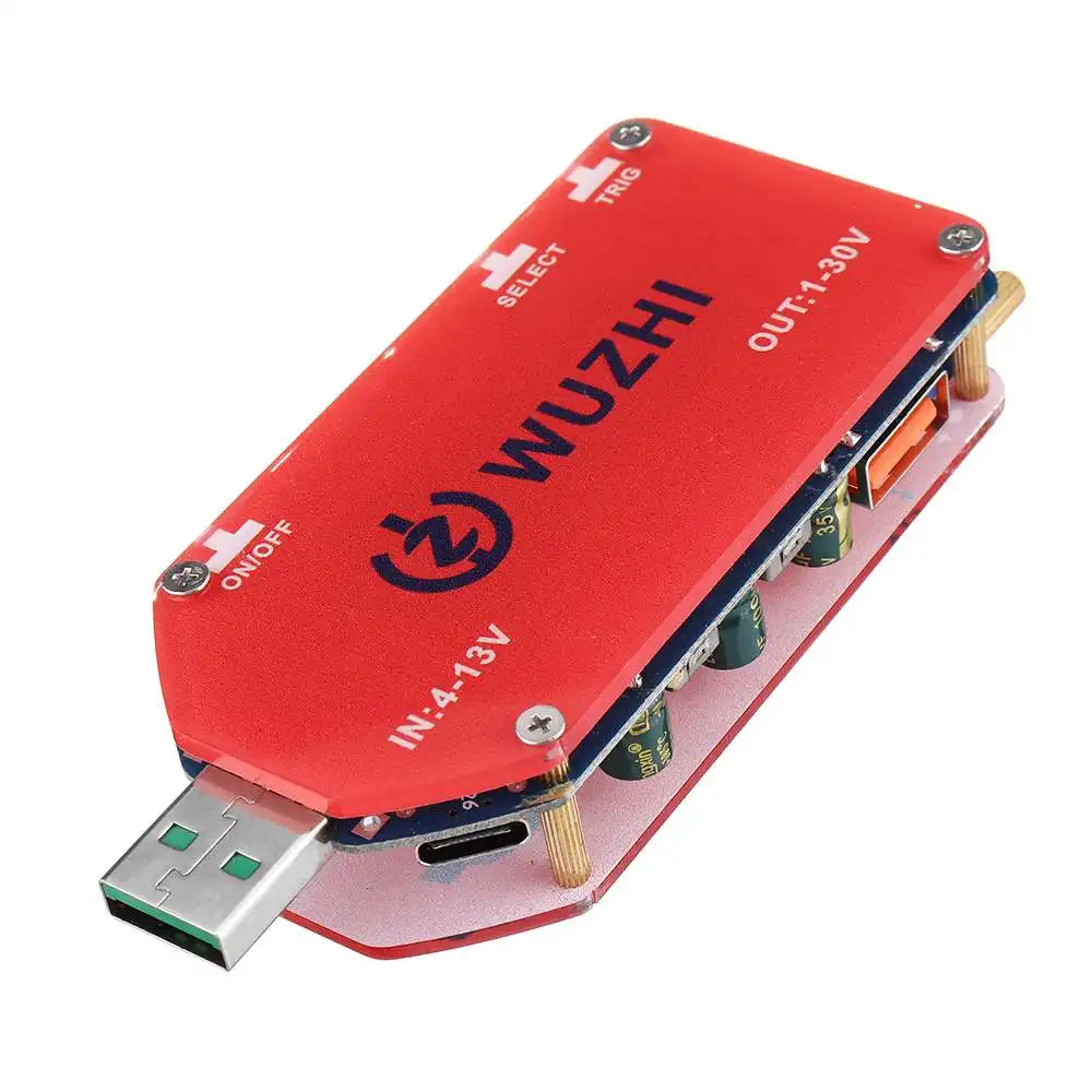 15 Вт USB Повышающий Модуль питания Boost регулируемый вентилятор преобразователя потенциометр контроля скорости с ЖК-дисплеем