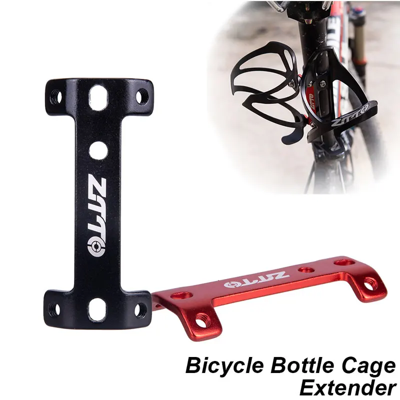 Bicycle Double Head Bottle Cage Extender Aluminum Alloy Mountain Road Bike Frame Water Cup Kettle Holder Expansion