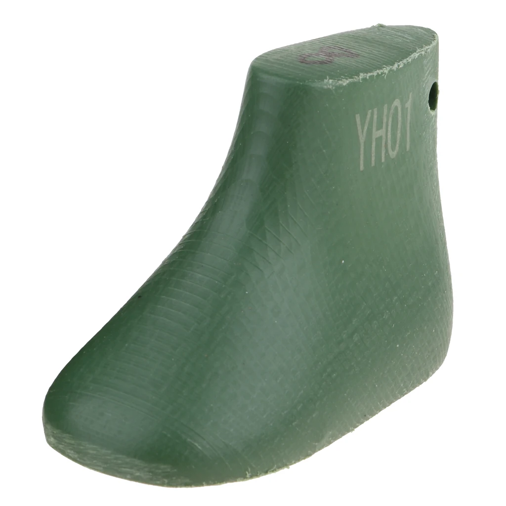 Plastic Shoe Lasts Mold For 18'' American Doll Dolls Boy Dolls DIY Shoe Accessories Green -Pattern A