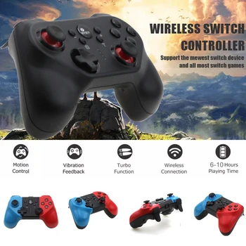 

2020 Bluetooth Wireless Gamepad For Nintendo Switch Pro Controller For Nintendo Switch Console Game Joystick For Android Gyro