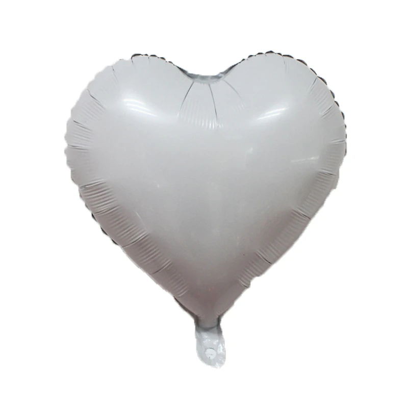 5pcswhite heart 5 шт. 18 дюймов фольга из розового золота Звездные воздушные шары украшения на день рождения Дети Взрослые воздушные шары с сердцем свадебный декоративный для Бэйби шауэра globos - Цвет: 5pcswhite heart