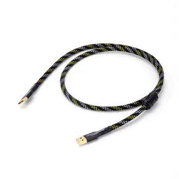 

USB Cable Type A To A HiFi USB Cable 4N OFC USB Audio Data Video Cable For DAC Compute Laptop