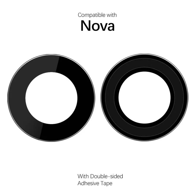 Объектив задней камеры для Huawei NOVA 2 Plus 2s Объективы задней камеры для Huawei Nova plus 2s 3 3i запасные части с клейкой лентой