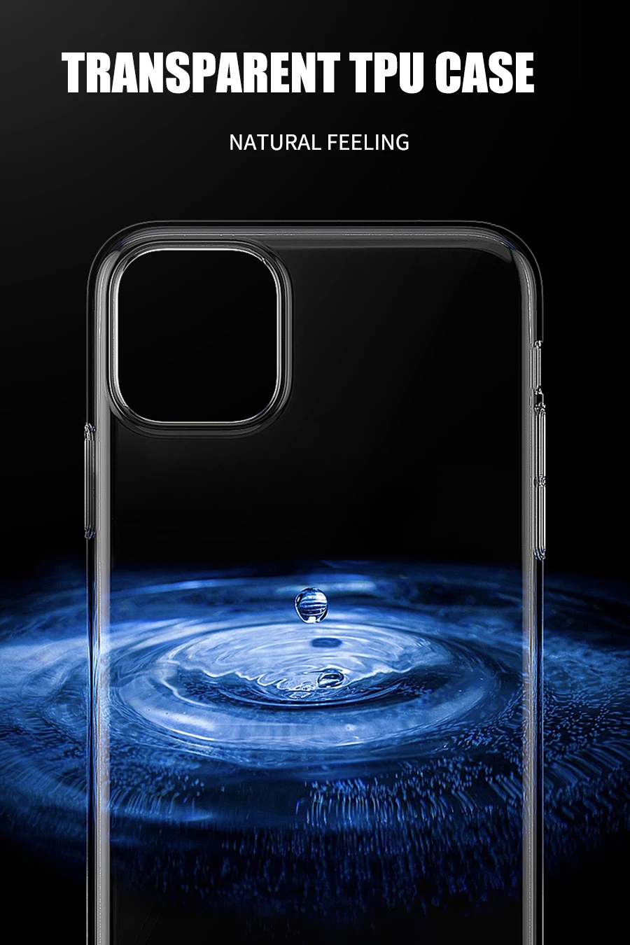 Прозрачный чехол для iphone 11, противоударный силиконовый чехол для iphone 11 Pro Max, мягкий чехол из ТПУ для iphone X, XR, XS, прозрачный чехол